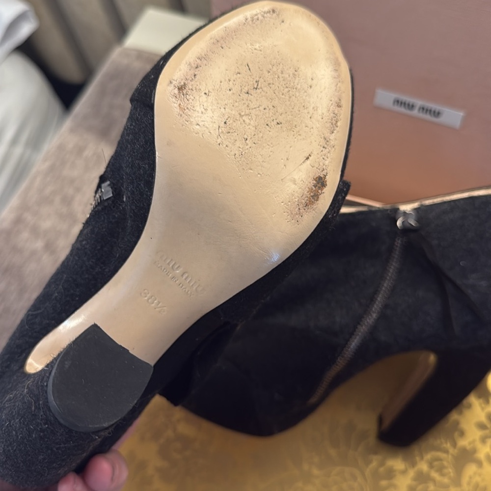 Authentic Miu Miu booties - Picture 9 of 9